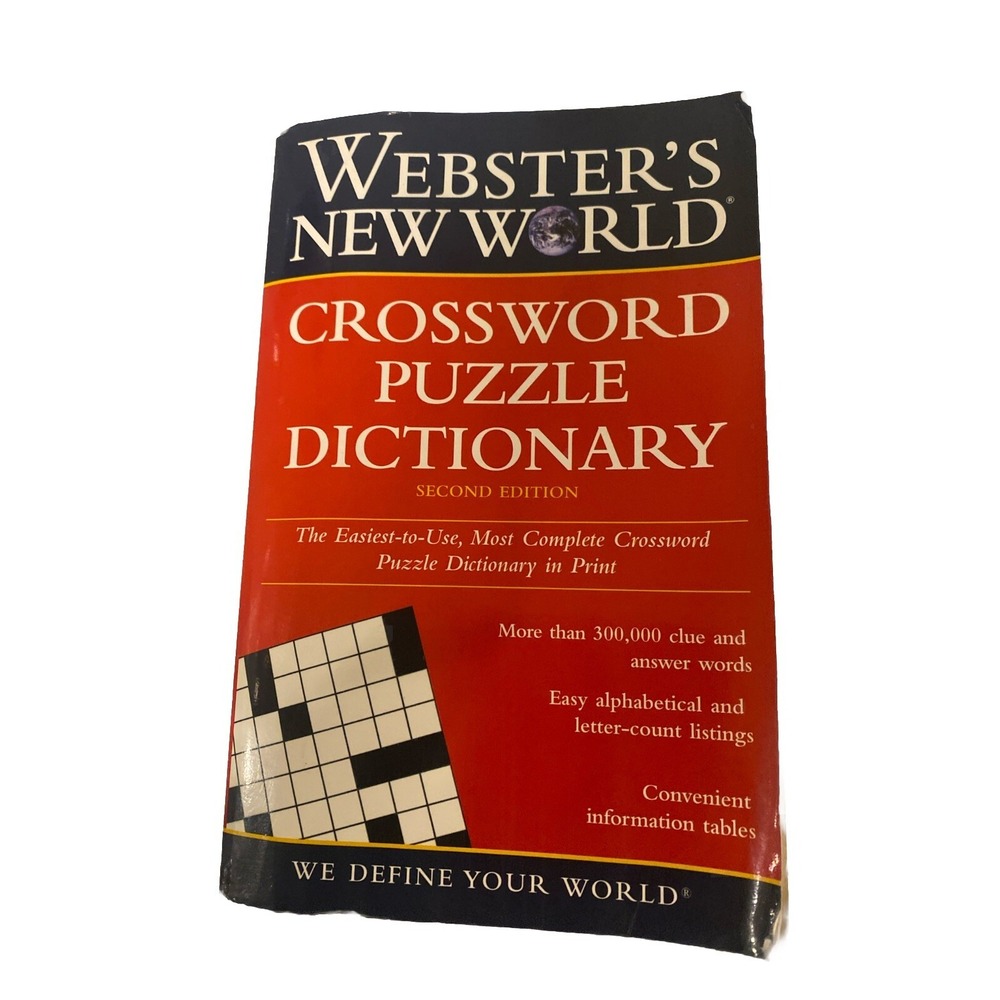 Crossword Puzzle Dictionary by Jane Shaw Whitfield (1996, Trade Paperback)
